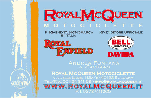 Royal Enfield - Royal McQueen Bologna