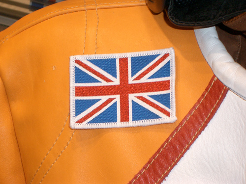 Royal Enfield - patch union jack