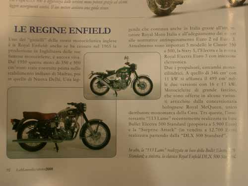 Royal Enfield - La Manovella 10 2008