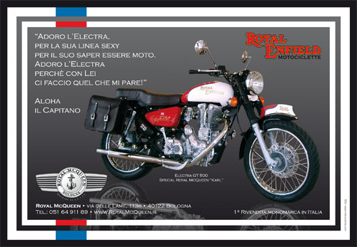 Royal Enfield - Royal McQueen Karl