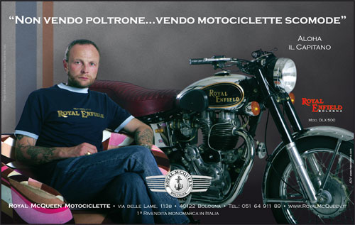 Royal Enfield - Royal McQueen adv