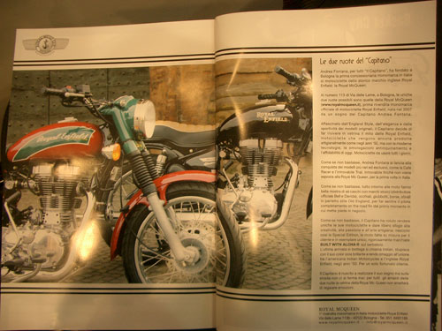 Royal Enfield - Virtus Magazine 05 2009