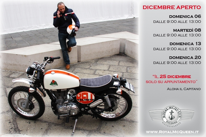 Royal Enfield - Royal McQueen Natale 2009