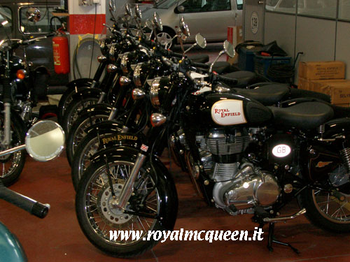 Royal Enfield - officina 2