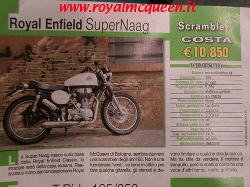 Royal Enfield - In Sella 18 Speciale Cross