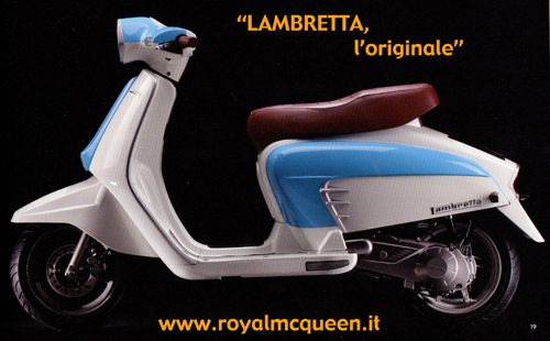 Royal Enfield - --lambretta blu