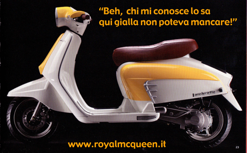 Royal Enfield - --lambretta gialla